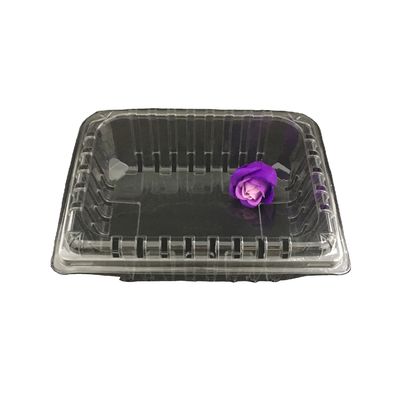 48oz Takeaway Plastic Food Container With Lids 184*84mm