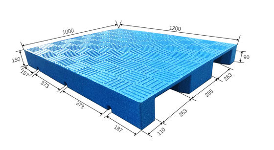 Chinese Factory 48x40 1200 X 1000 Cheap Heavy Duty Industrial Warehouse Plastic Pallet