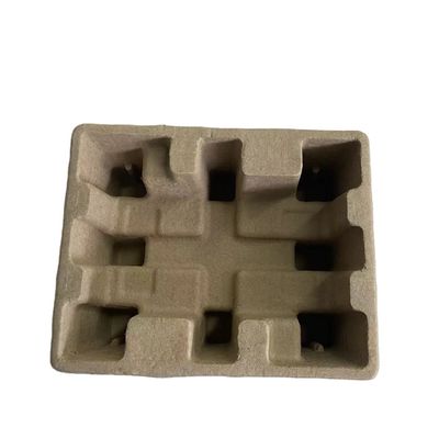 Customized Biodegradable Recycled Paper Fibers Pulp Packaging Inserts
