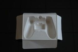 100% Disposable Wet Pressed Pulp Moulded Packaging For Cosmetic Products