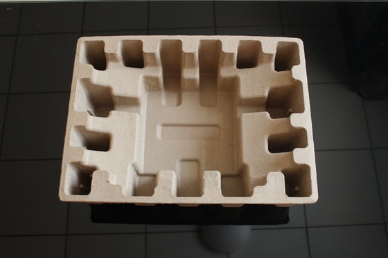 Environmentally Packaging 100% Recyclable Paper Pulp Moulded Trays