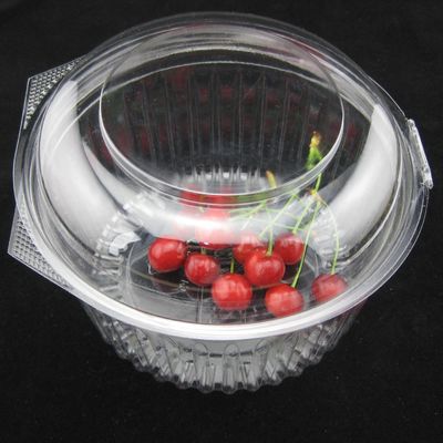 Food Grade 64OZ Plastic Disposable Salad Cups 180*118mm