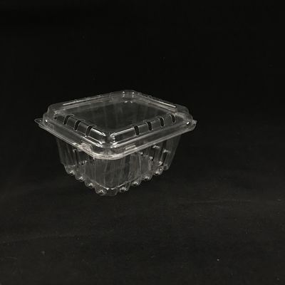 24*18*8cm Clear Disposable Fruit Packaging Plastic Boxes With Lids