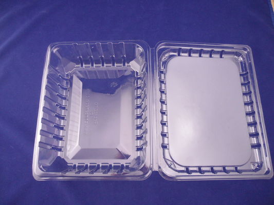 PET Recyclable Clamshell Packaging Box Plastic ISO9001