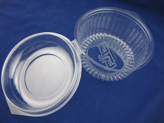 Food Grade Plastic PET Biodegradable Clamshell Food Containers 8oz 12oz 16oz