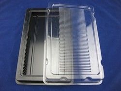 Anti Static Plastic Packaging Boxes PET PS Plastic Blister Box For Memory Cards