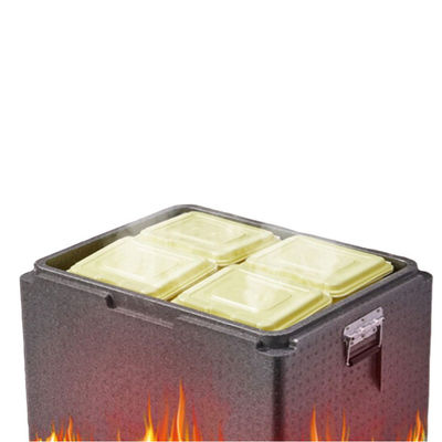 Thickness 25 To 75mm EPP Foam Box Cooler With Slightly Matte Finish