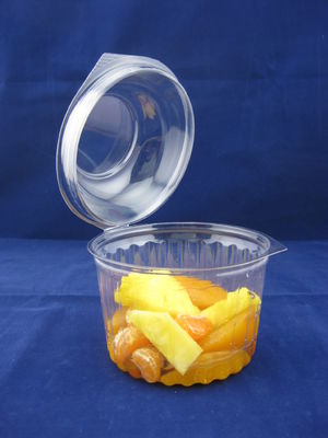 Food Grade Plastic PET Biodegradable Clamshell Food Containers 8oz 12oz 16oz