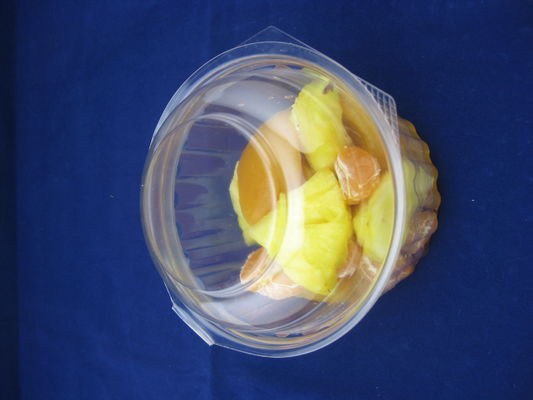 Food Grade Plastic PET Biodegradable Clamshell Food Containers 8oz 12oz 16oz