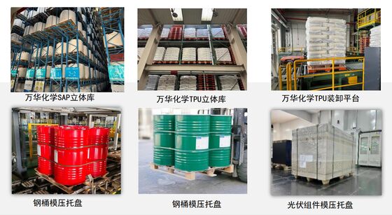Durable compressed wood pallets with expansion rate below 5 percent suitable for long distance transportation and internal